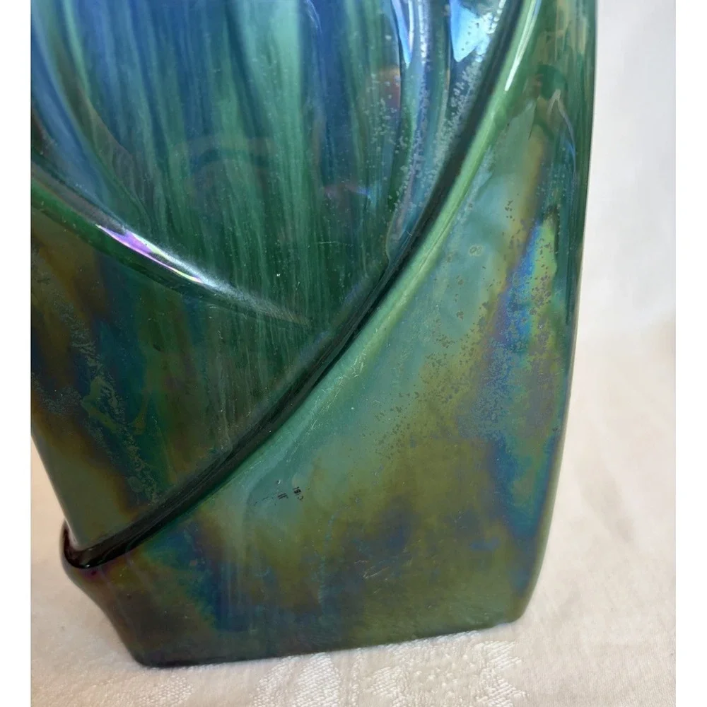 Vintage Royal Haeger Sculptural Tulip Rectangular Vase 8